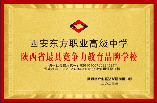岚皋陕西省最具竞争力品牌学校